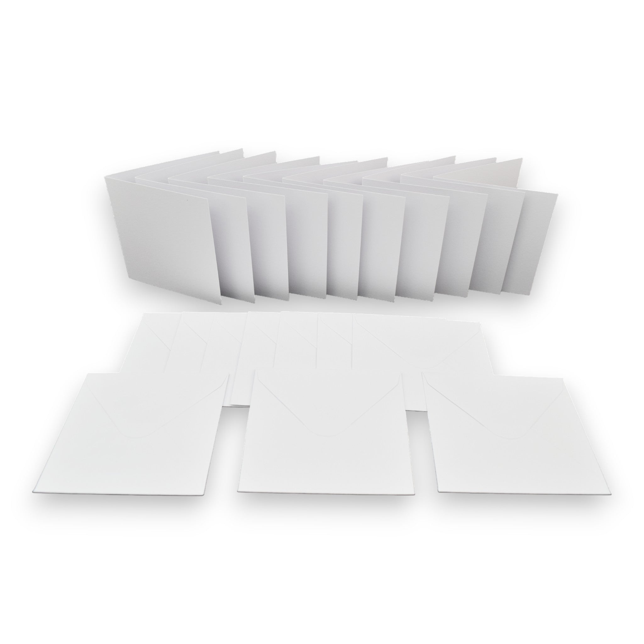 Mini 3.5" White Cards & Envelopes